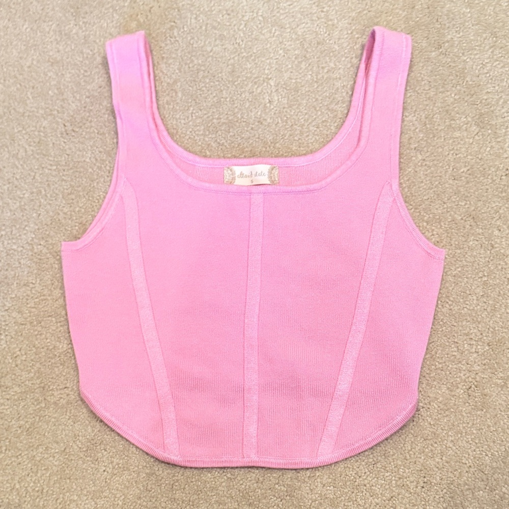 Altar'd State Pink Crop Top